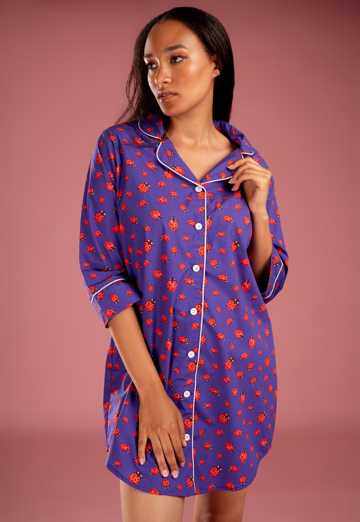 KIARA | Night Shirt for Day-to-Night Elegance