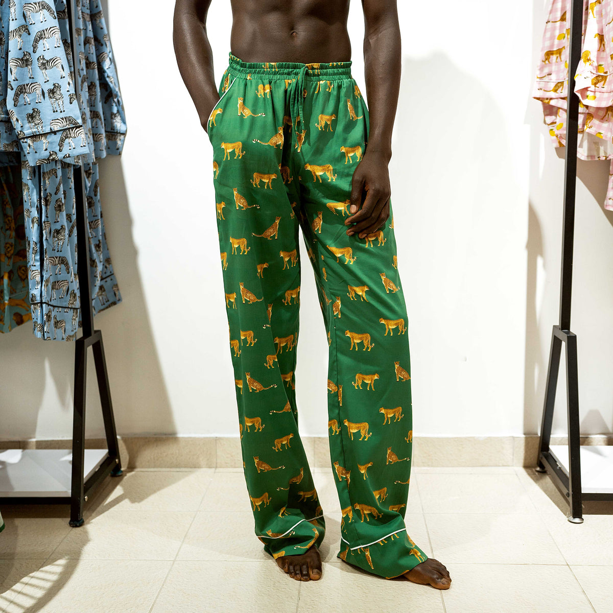 MWEZI | Mens Drawstring Pants