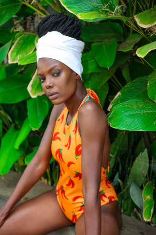 Diani | Halter Neck Reversible Swimsuit - CocoLiliAfrica