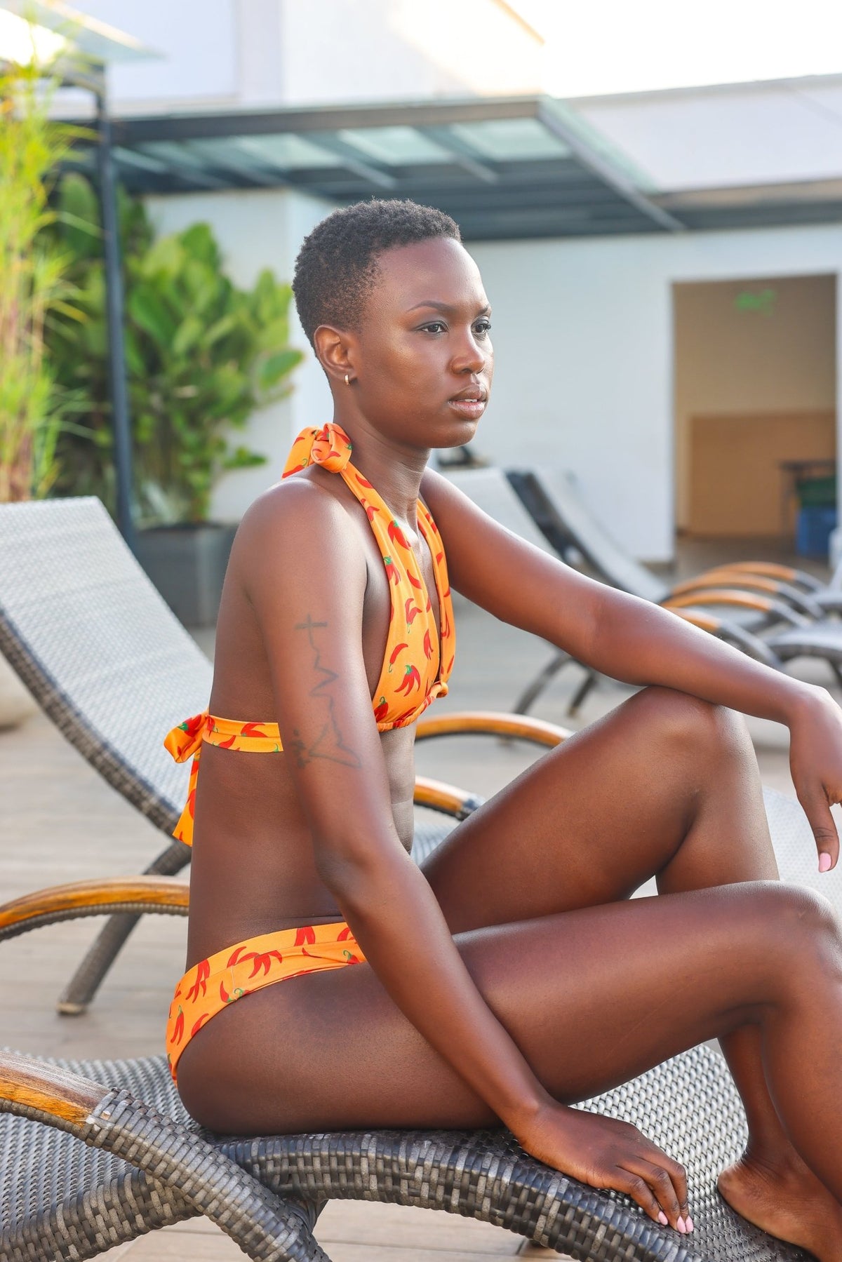 Lamu | Versatile Top & Midi Rise Bikini Bottom Set - CocoLiliAfrica